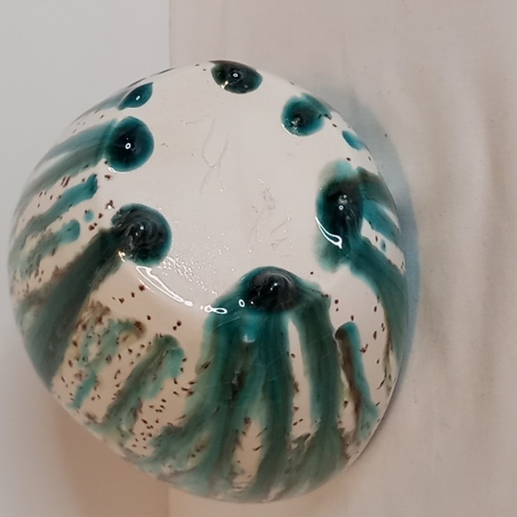 Vintage Glazed Ceramic Fun Shaped Vase - Picture 11 of 16